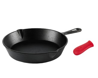 10.5" Cast Iron Skillet with Handle