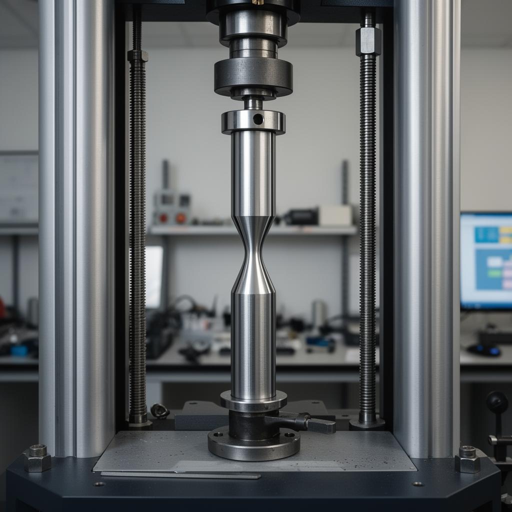 Universal Testing Machine in the QC lab