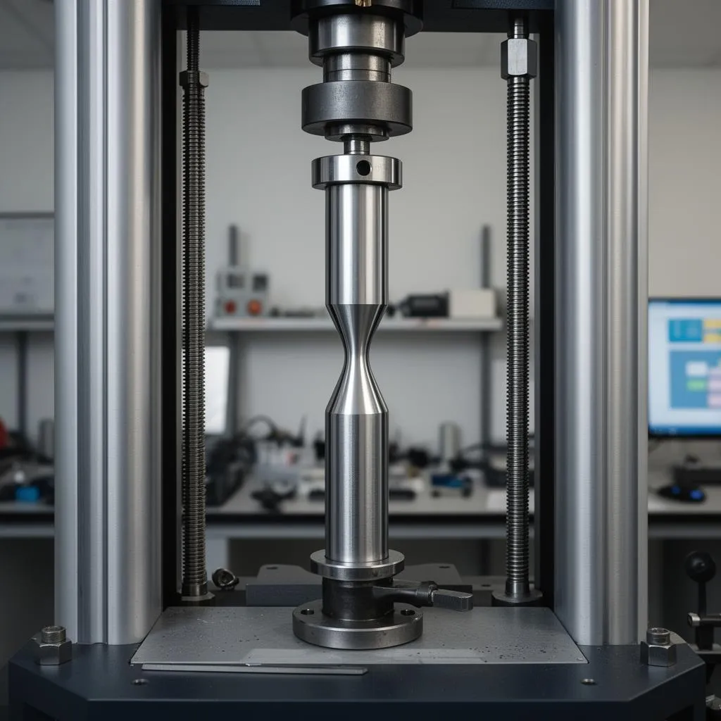 Universal Testing Machine in the QC lab
