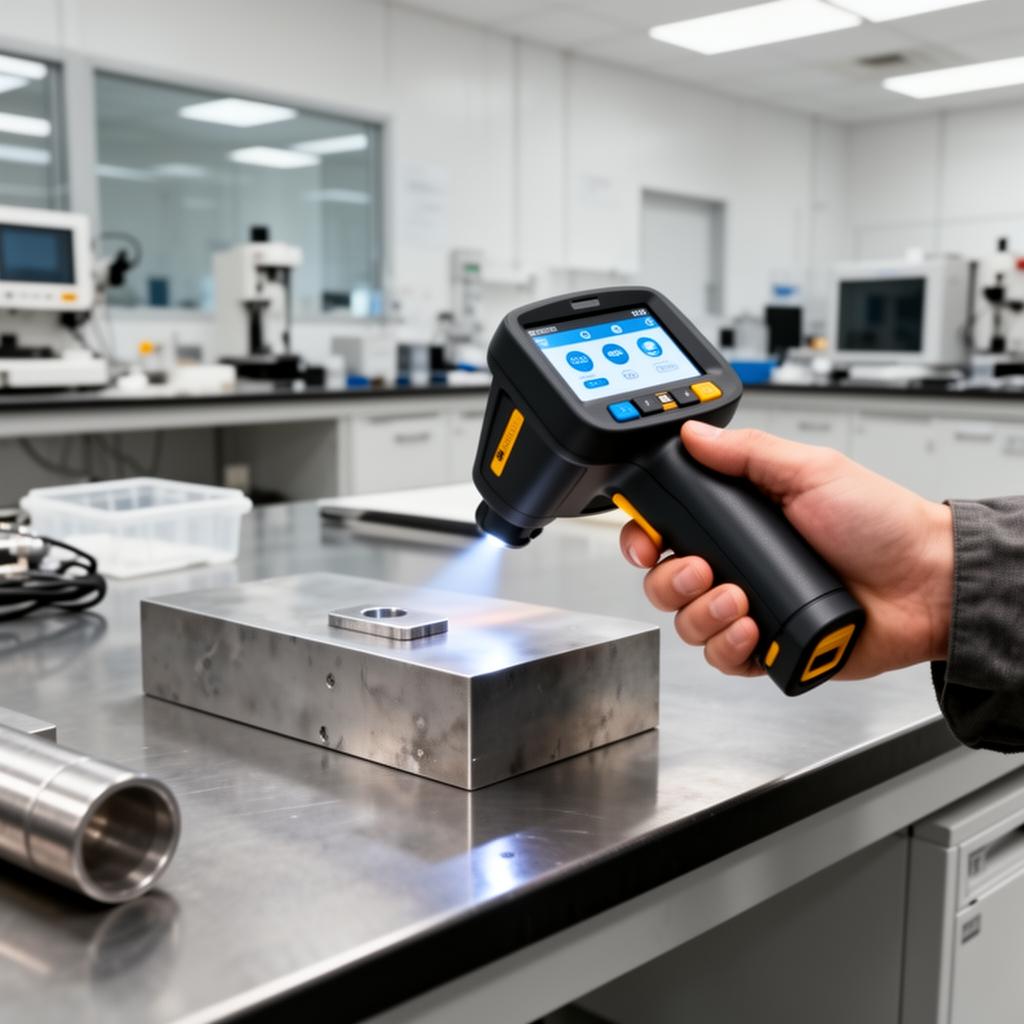XRF Analyzer in the QC lab