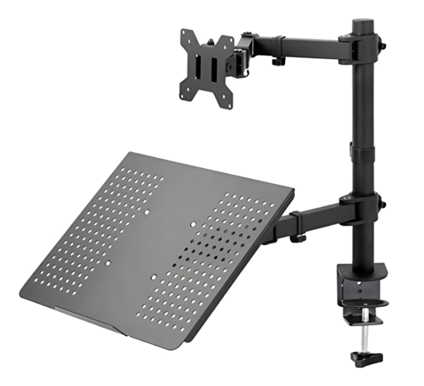 RADISH DUAL SCREEN STAND FOR 30” TVS & 18” LAPTOP