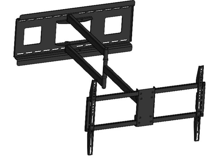 EXTRA LONG 37 to 80” TV WALL MOUNT (40″ EXTENSION IN ARM