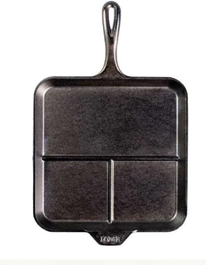 Cast iron divided cooking Griddle